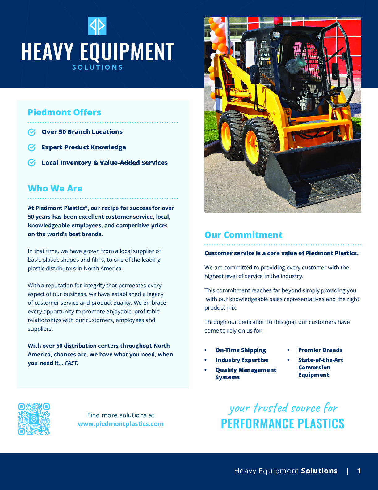 Heavy Equipment and Glazing Solutions