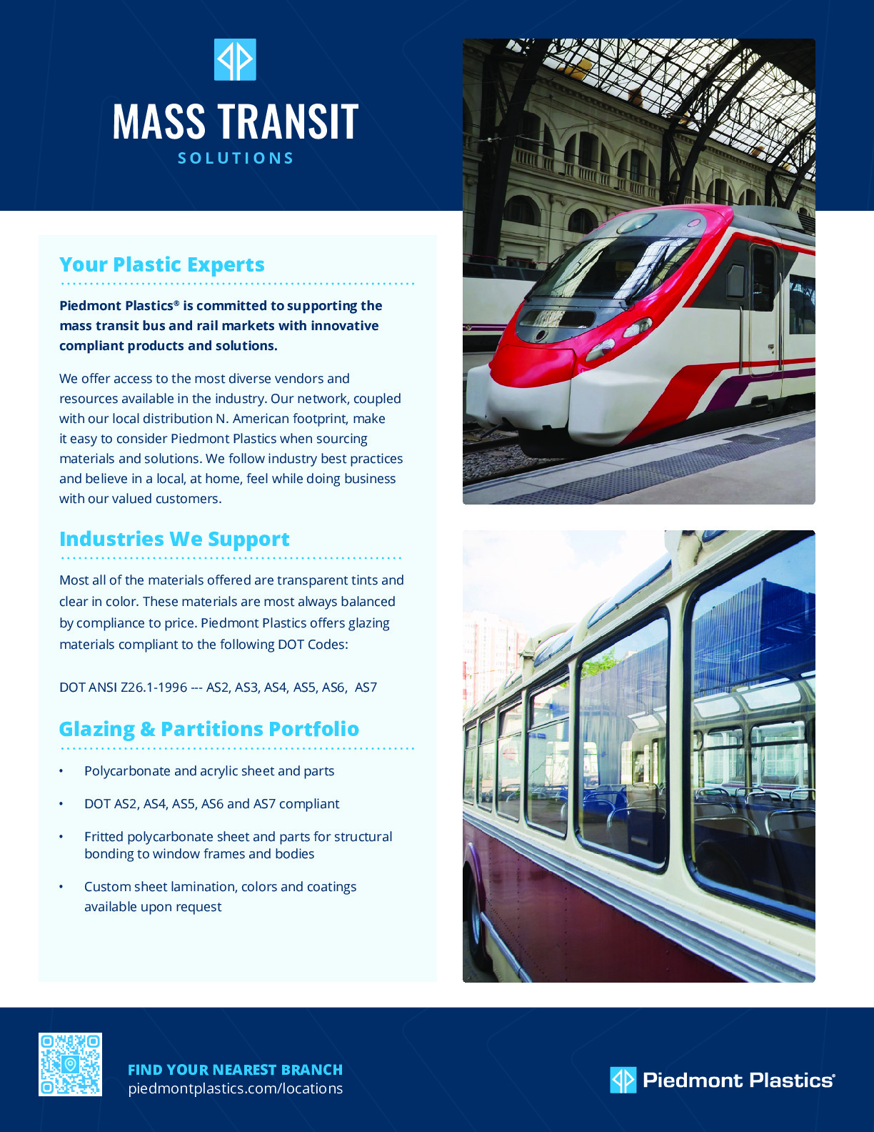 Mass Transit Performance Glazing Solutions